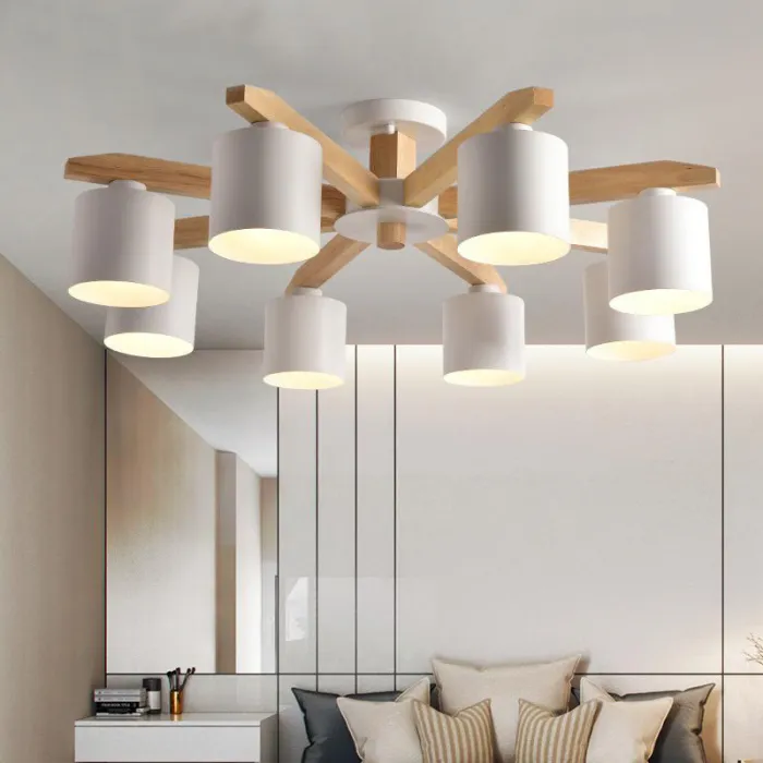 Потолочная люстра CRISS L5 White от ImperiumLoft