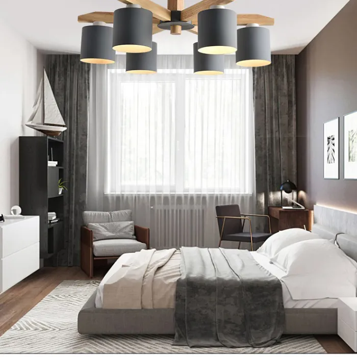 Потолочная люстра CRISS L5 White от ImperiumLoft