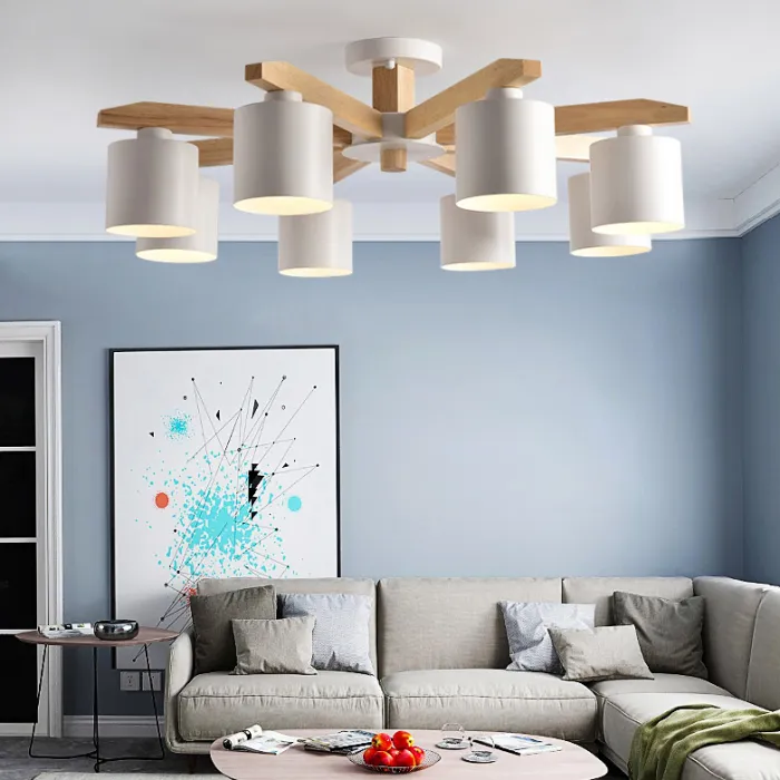 Потолочная люстра CRISS L5 White от ImperiumLoft