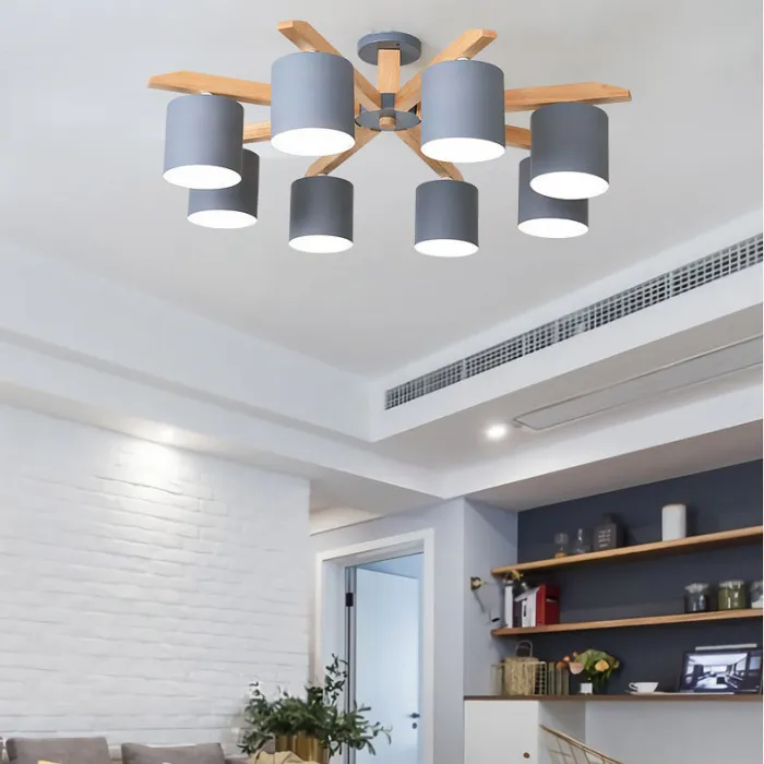 Потолочная люстра CRISS L5 White от ImperiumLoft
