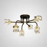 Потолочная люстра MICHAL L4 Brass Black от ImperiumLoft