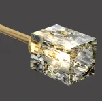 Потолочная люстра MICHAL L4 Brass Black от ImperiumLoft