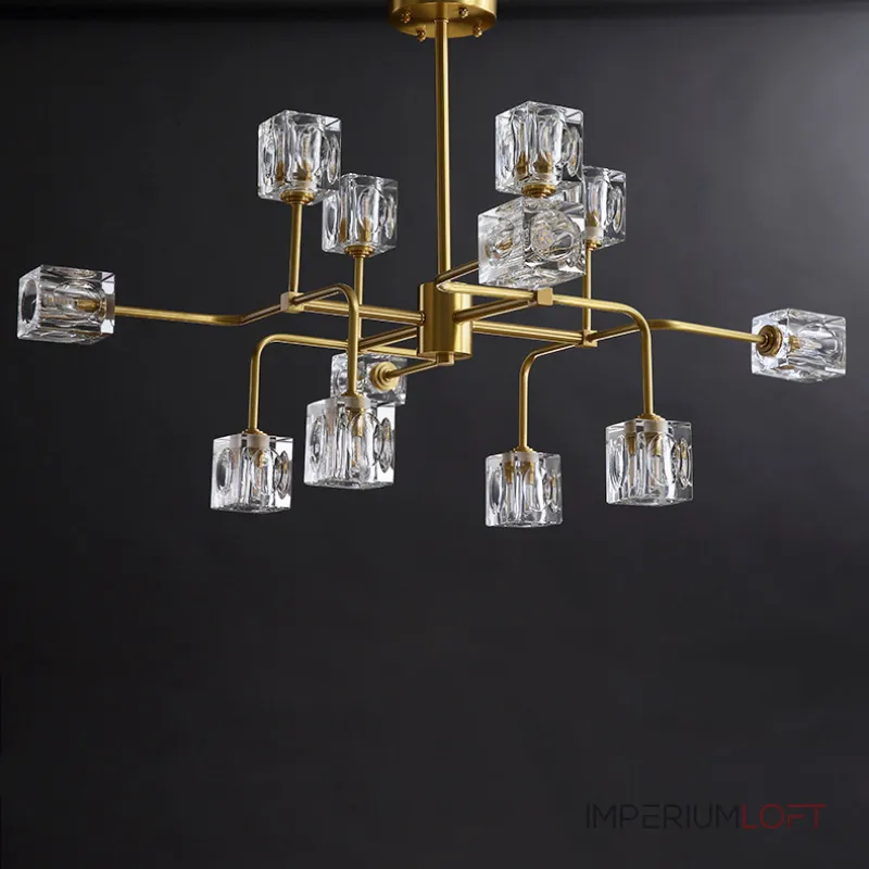 Потолочная люстра MICHAL L6 Brass Black