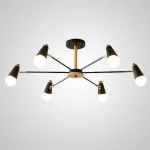 Потолочная люстра ROTARY L8 Black
