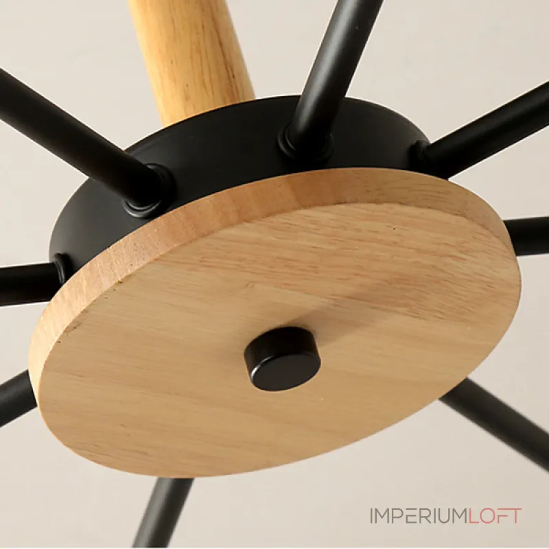 Потолочная люстра ROTARY L8 Black Потолочная люстра ROTARY L8 Black