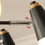 Потолочная люстра ROTARY L8 Black