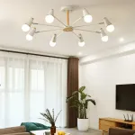 Потолочная люстра ROTARY L8 Black