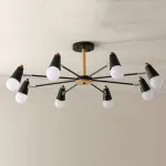 Потолочная люстра ROTARY L8 Black