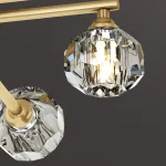 Потолочная люстра RH CH L8 Brass Black от ImperiumLoft