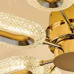 Потолочная люстра KEZIA CH B L8 от ImperiumLoft