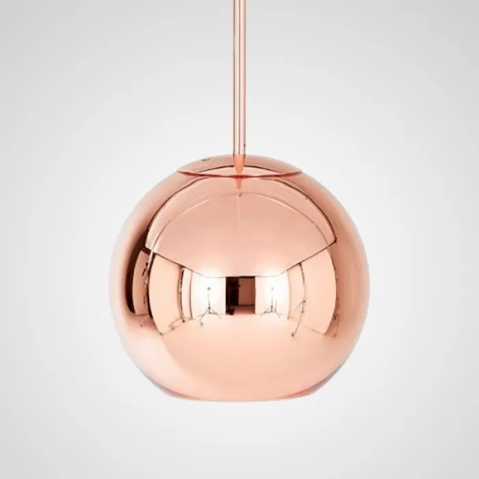 Подвесная люстра Tom Dixon Copper Wide Pendant Lamp D20 от ImperiumLoft