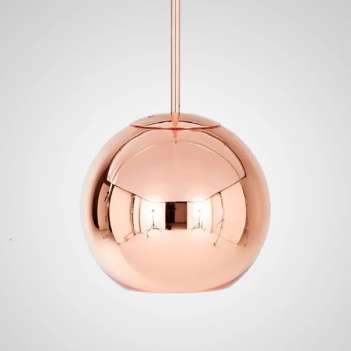 Подвесная люстра Tom Dixon Copper Wide Pendant Lamp D20 от ImperiumLoft
