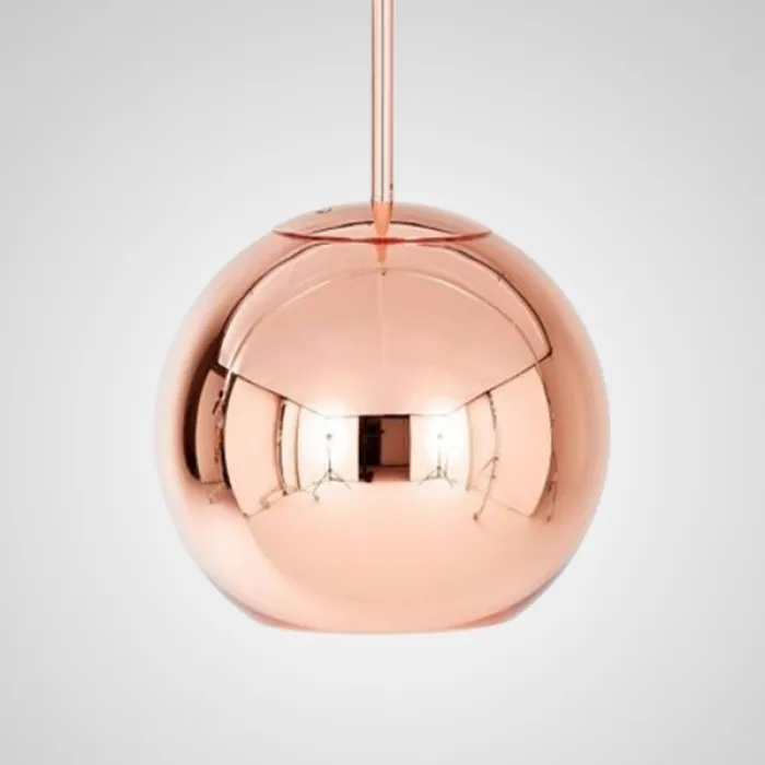 Подвесная люстра Tom Dixon Copper Wide Pendant Lamp D20 от ImperiumLoft