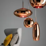 Подвесная люстра Tom Dixon Copper Wide Pendant Lamp D20 от ImperiumLoft