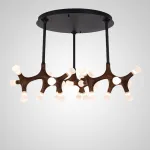 Потолочный светильник SANTANA CH D130 Dark brown
