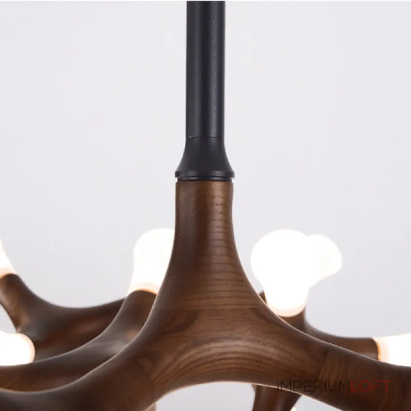Потолочный светильник SANTANA CH D130 Dark brown
