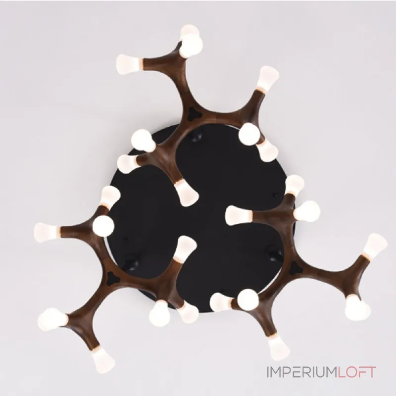 Потолочный светильник SANTANA CH D130 Dark brown