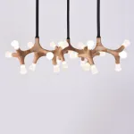 Потолочный светильник SANTANA CH D130 Dark brown