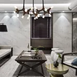 Потолочный светильник SANTANA CH D130 Dark brown