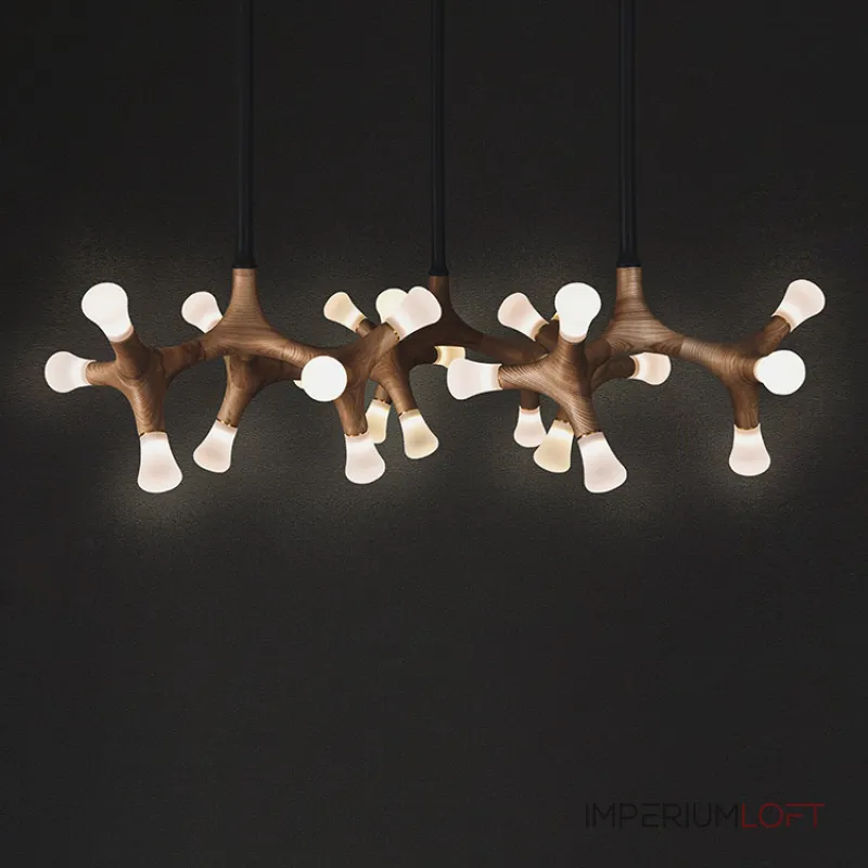 Потолочный светильник SANTANA CH D130 Dark brown