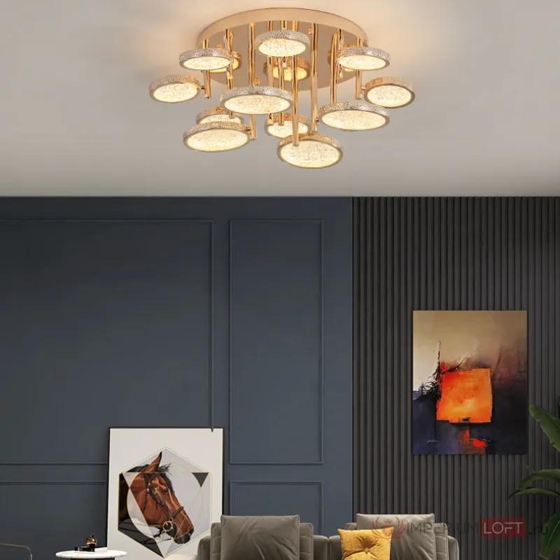 Потолочная люстра NAINA CH L60 от ImperiumLoft