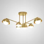 Потолочная люстра FABIANA L8 Brass Black