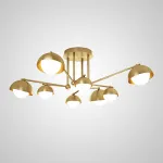 Потолочная люстра FABIANA L8 Brass Black