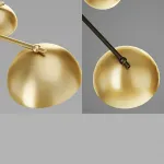 Потолочная люстра FABIANA L8 Brass Black