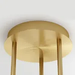 Потолочная люстра FABIANA L8 Brass Black