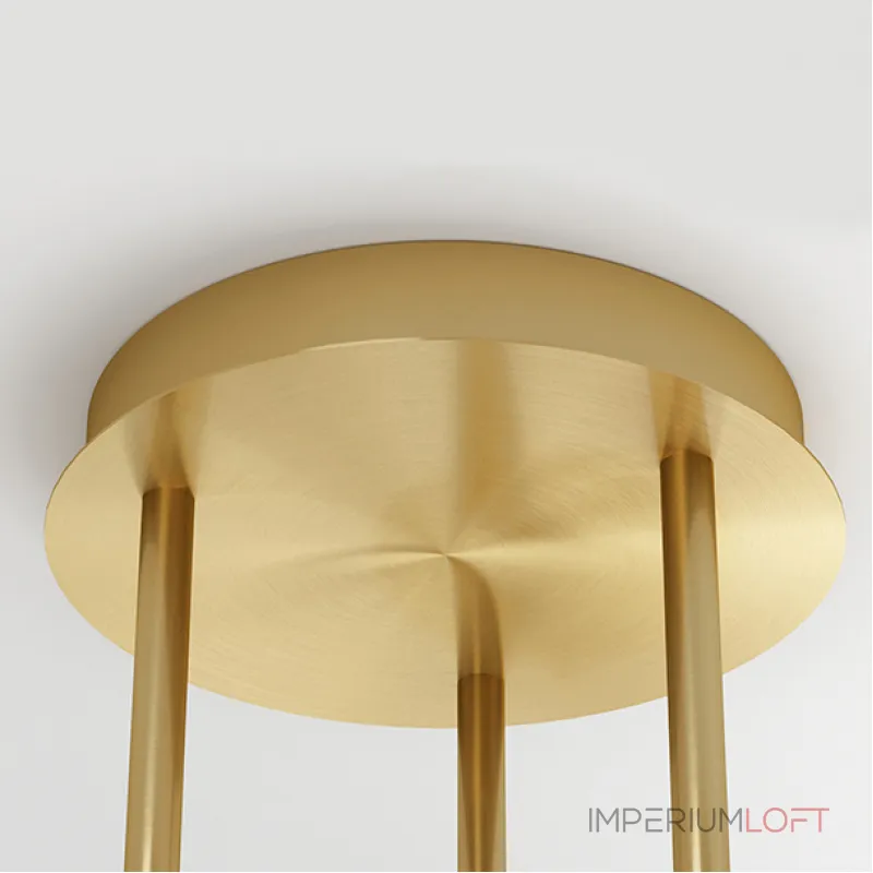 Потолочная люстра FABIANA L8 Brass Black