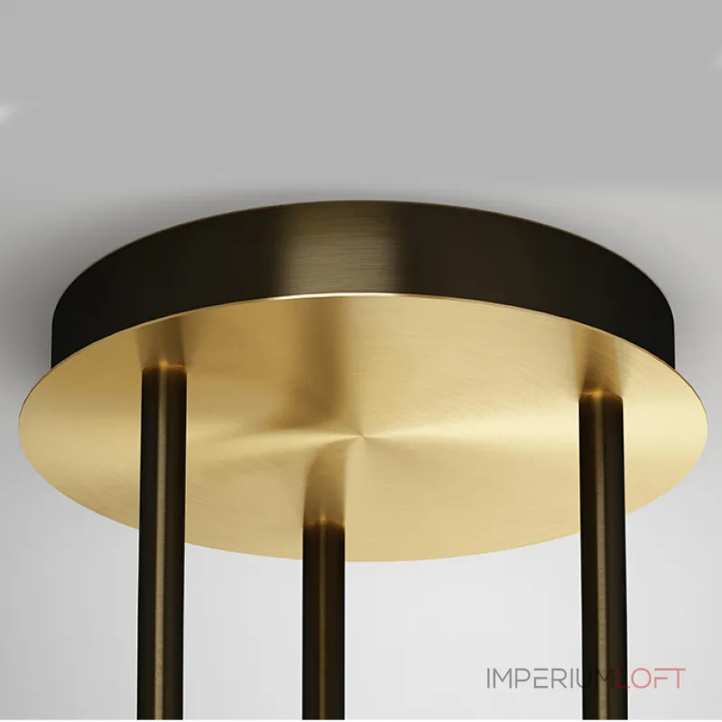Потолочная люстра FABIANA L8 Brass Black