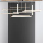 Потолочная люстра INLET E Rose Gold