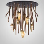 Потолочный светильник TUSKET MORE L5 Dark brown