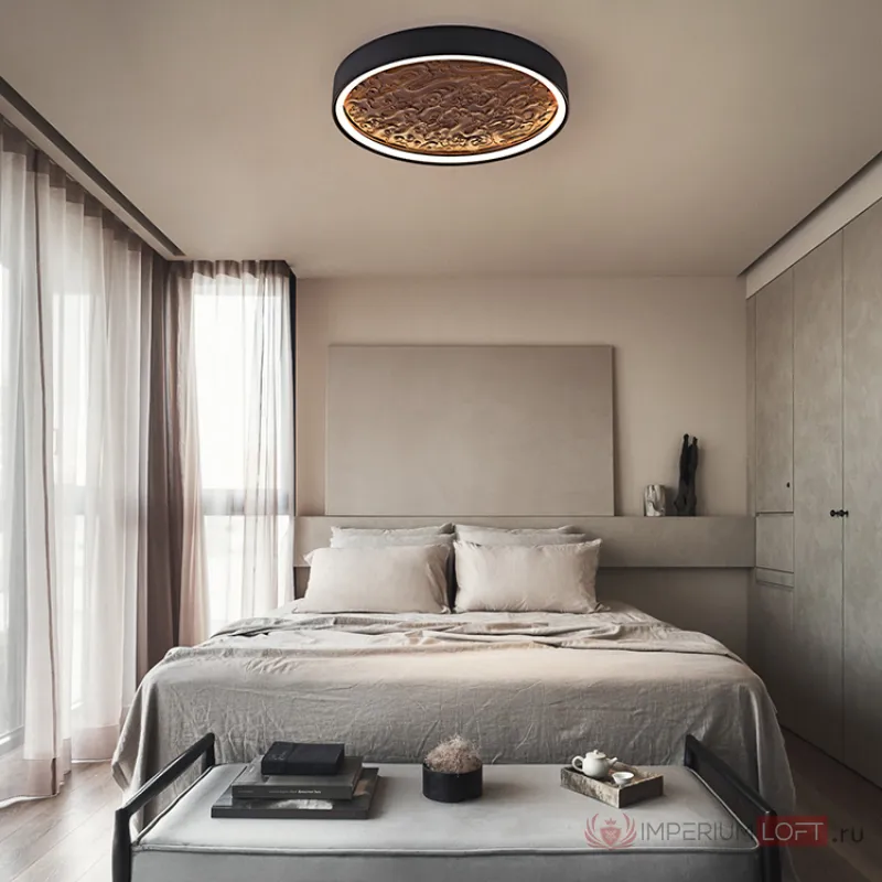 Потолочный светильник RODA CH D40 Light brown от ImperiumLoft