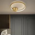 Потолочный светильник DORCAS L42.5 Brass Black