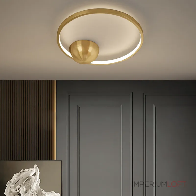 Потолочный светильник DORCAS L42.5 Brass Black