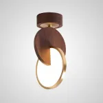 Потолочный светильник GLATT WOOD CH Dark brown от ImperiumLoft