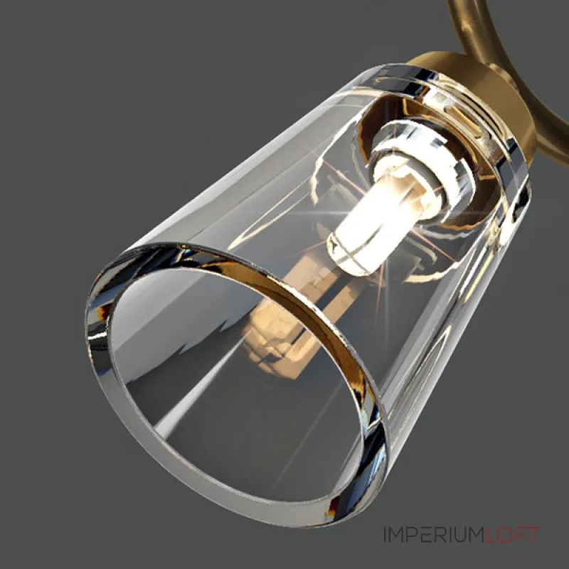 Потолочный светильник ADRIELL CH Brass от ImperiumLoft Потолочный светильник ADRIELL CH Brass от ImperiumLoft