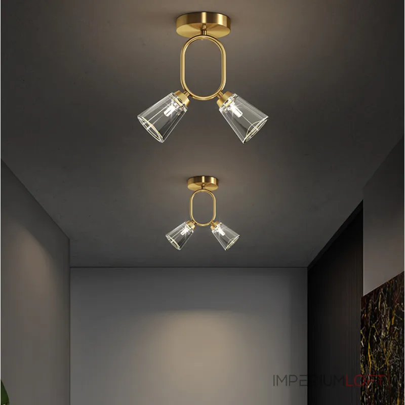 Потолочный светильник ADRIELL CH Brass от ImperiumLoft Потолочный светильник ADRIELL CH Brass от ImperiumLoft