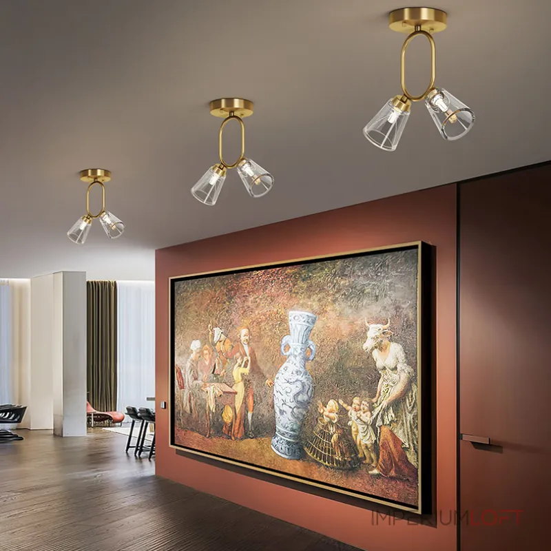 Потолочный светильник ADRIELL CH Brass от ImperiumLoft Потолочный светильник ADRIELL CH Brass от ImperiumLoft