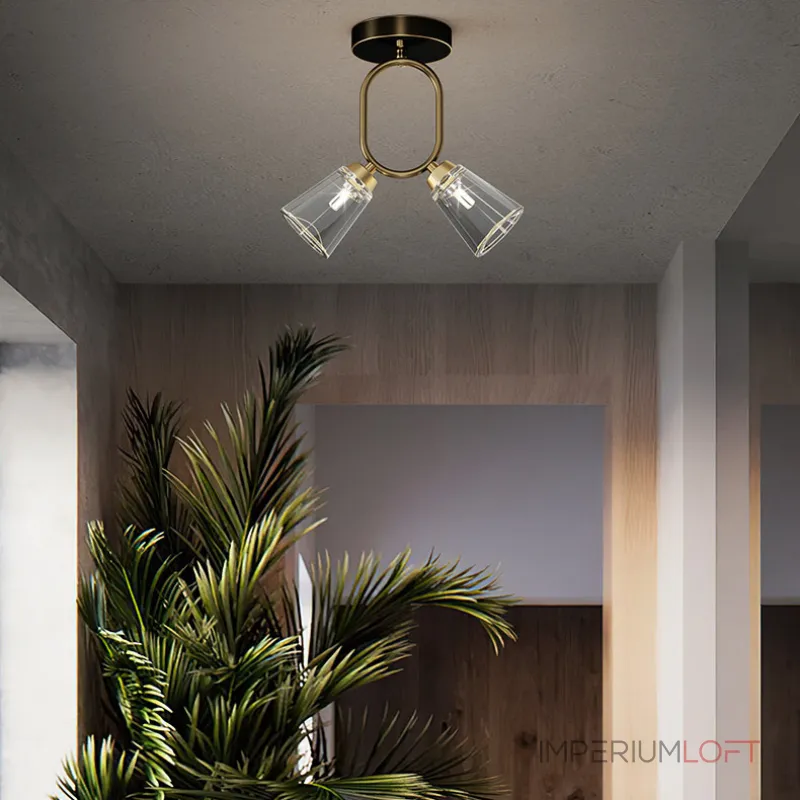 Потолочный светильник ADRIELL CH Brass от ImperiumLoft Потолочный светильник ADRIELL CH Brass от ImperiumLoft