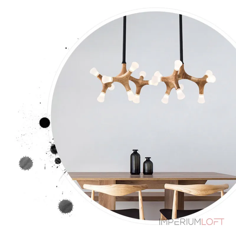 Потолочный светильник SANTANA L9 Dark brown
