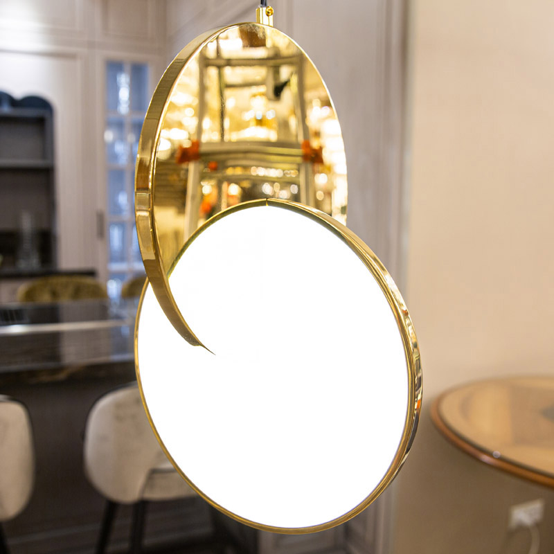 Подвесной светильник ECLIPSE PENDANT LIGHT by broom Gold от ImperiumLoft