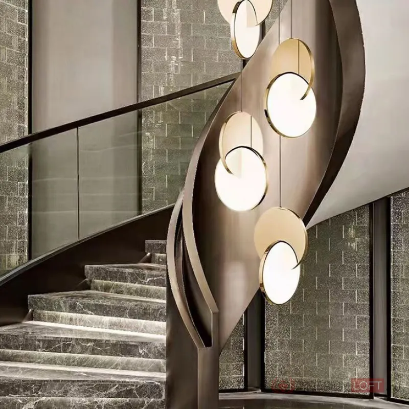Подвесной светильник ECLIPSE PENDANT LIGHT by broom Gold от ImperiumLoft