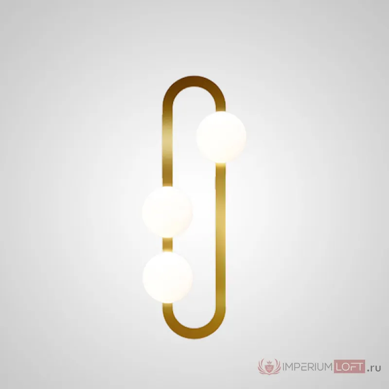 Настенный светильник DIKA L3 Brass от ImperiumLoft
