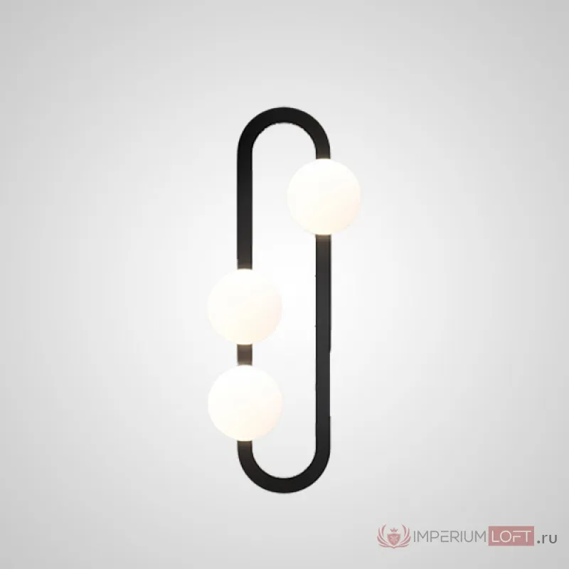 Настенный светильник DIKA L3 Black от ImperiumLoft