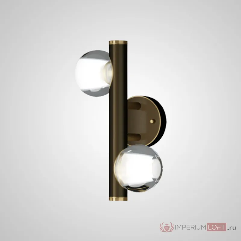 Настенный светильник ILIANA WALL B Brass Black от ImperiumLoft