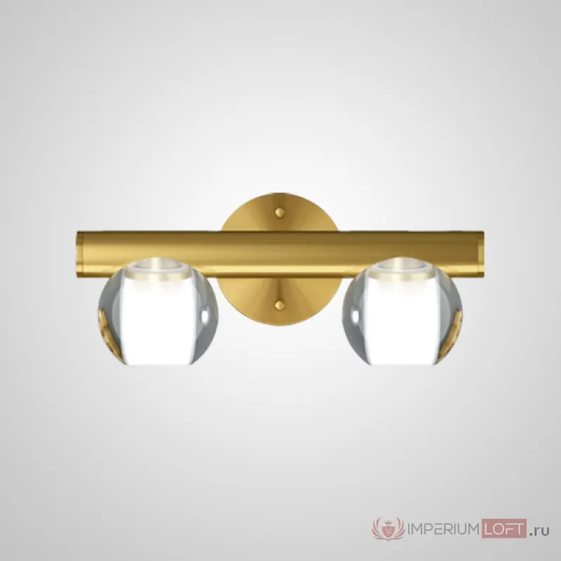 Настенный светильник ILIANA WALL A Brass от ImperiumLoft