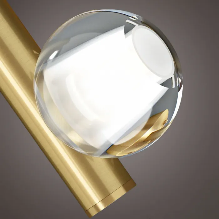 Настенный светильник ILIANA WALL A Brass от ImperiumLoft