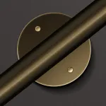 Настенный светильник ILIANA WALL A Brass от ImperiumLoft